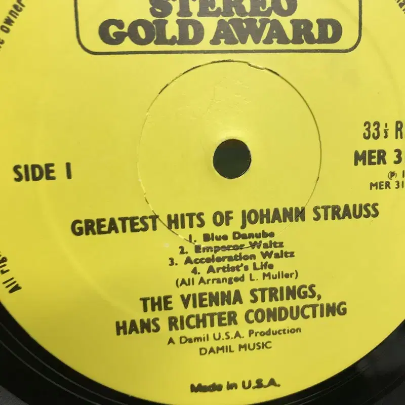 JOHANN STRAUSS  LP / AA2319