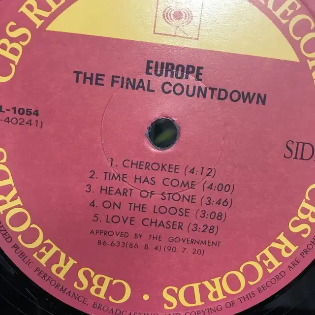 EUROPE  LP / AA2344