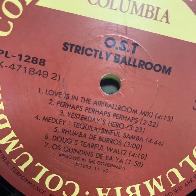 STRICTLY BALLROOM LP / AA2348