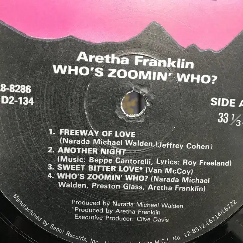 ARETHA LP / AA2355