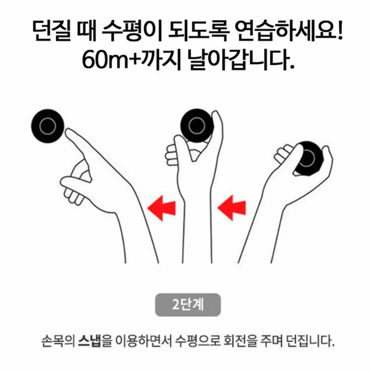 [미개봉/정품] 집칩 플라잉 디스크 미국 오리지널 정품 2개 일괄