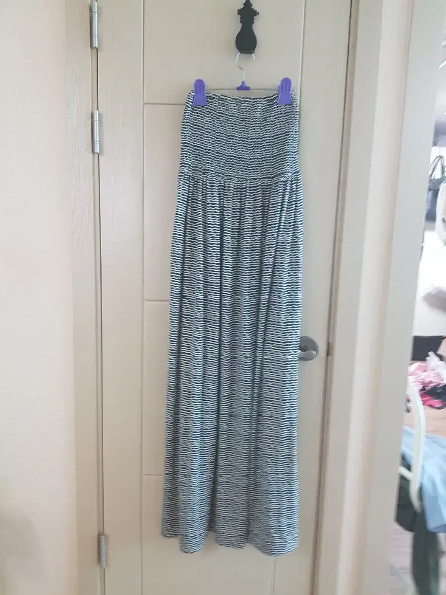 TORIBORCHI Tube Top Long Dress