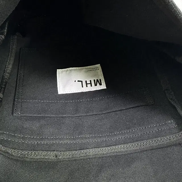 MHL. 23SS COTTON CANVAS 마가렛호웰 숄더백