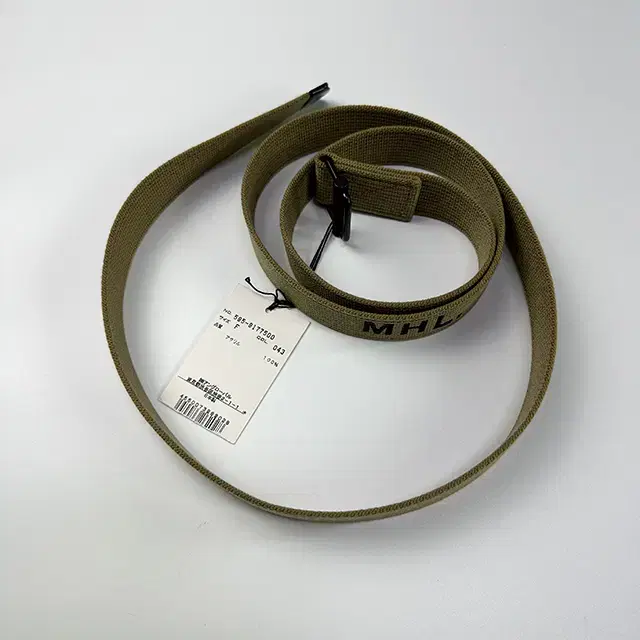 MHL. NARROW MILITARY BELT 마가렛호웰 벨트