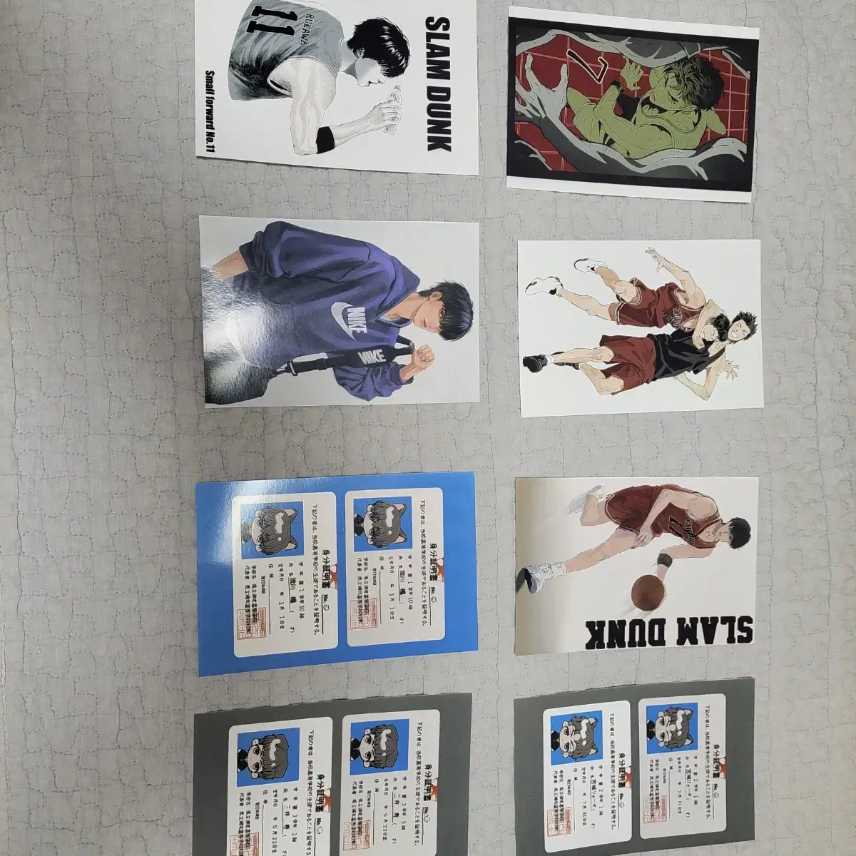 (Price drop)SLAM DUNK Pvak Seo Tae-woong Jung Dae-man Song Tae-seop sell wts