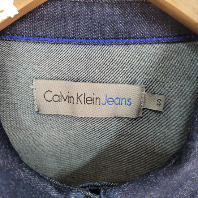 [S] CALVIN KLEIN JEANS 캘빈클라인 데님 웨스턴셔츠