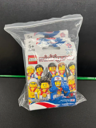 Unsealed) LEGO Figures London Olympics (GB London) limited edition 8909 9-piece set