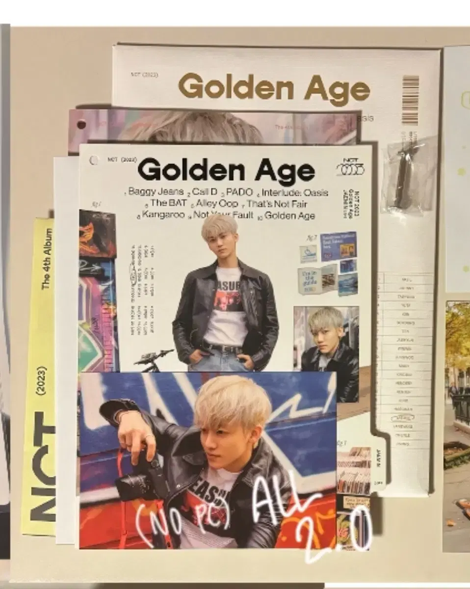 골든에이지 엔시티 재민 개봉 앨범 golden age 엔시티개봉앨범