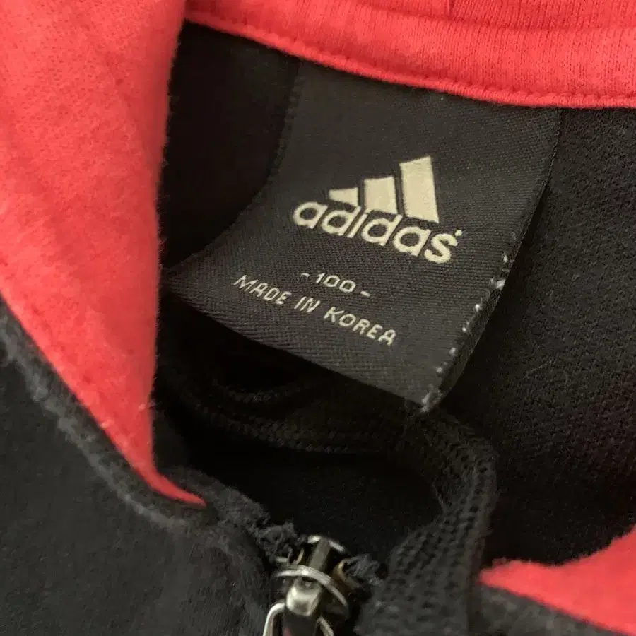 adidas 아디다스 레터링 반팔 후드집업