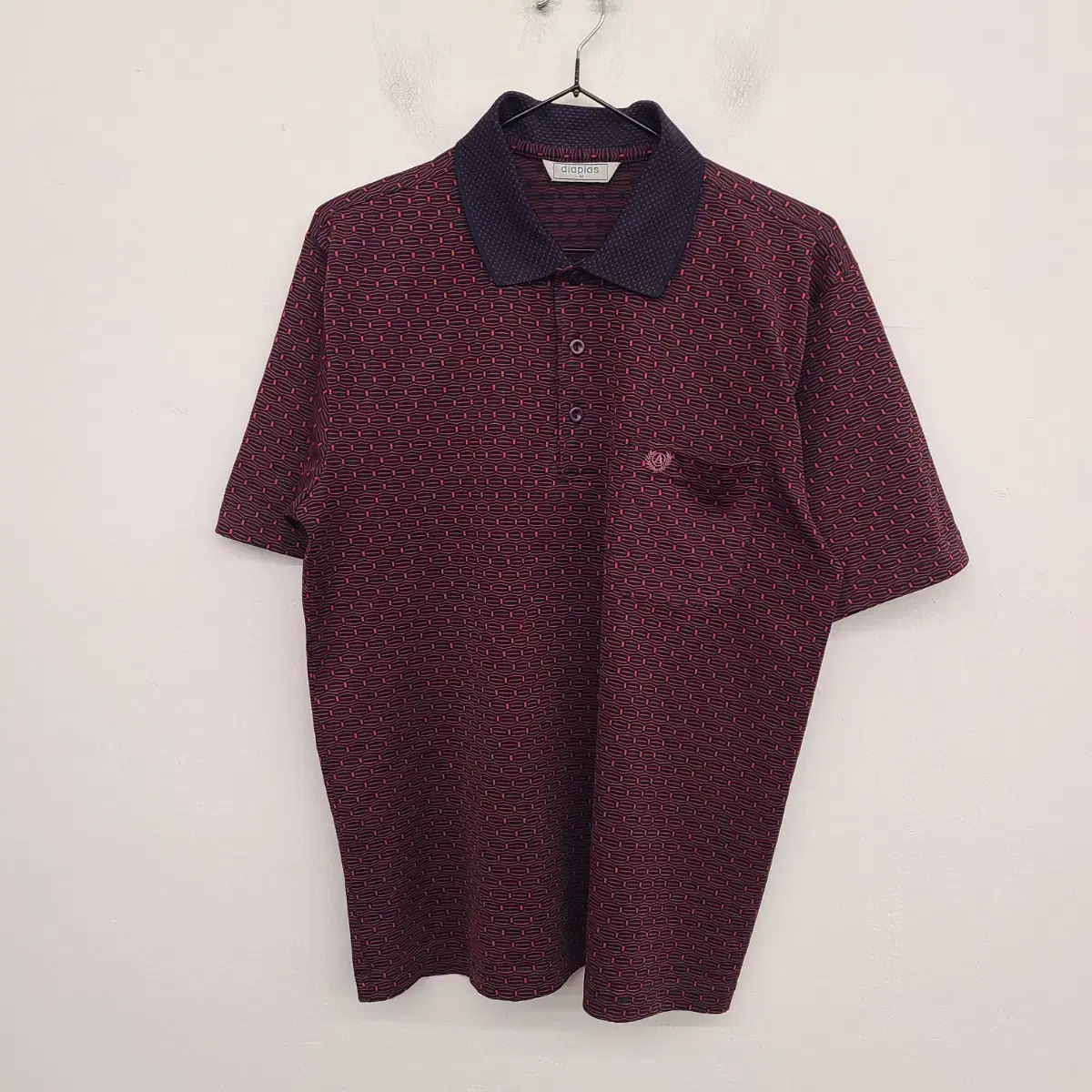 [95/M] diapias pattern short sleeve karati