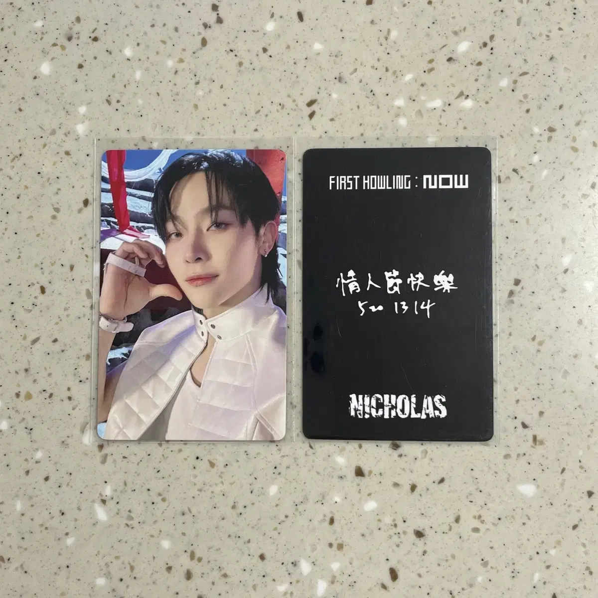 &team nicholas WalkRay yizhiyu 2nd Youngtong pre-order benefit photocard WTS