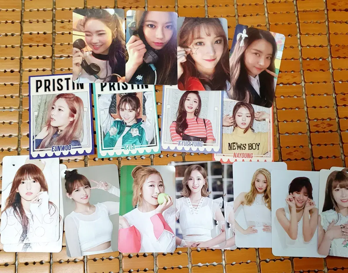 WJSN, PRISTIN debut album photocard Photo kard WJSN PRISTIN