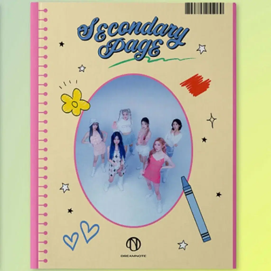 드림노트 DREAMNOTE 앨범 Secondary Page Blue vr