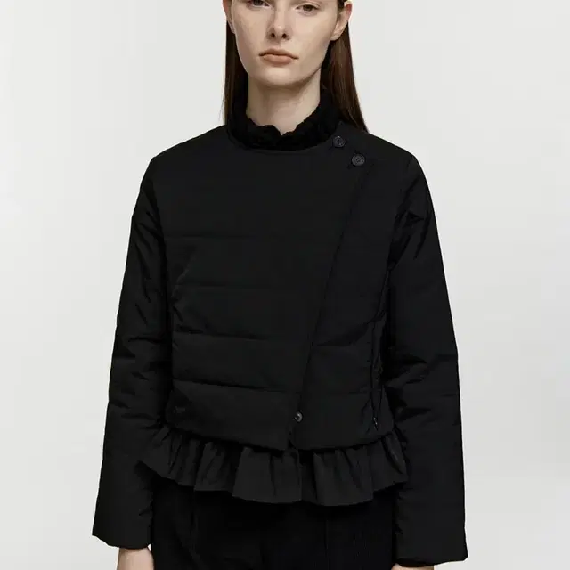 Burmula RUFFLE PADDED JACKET