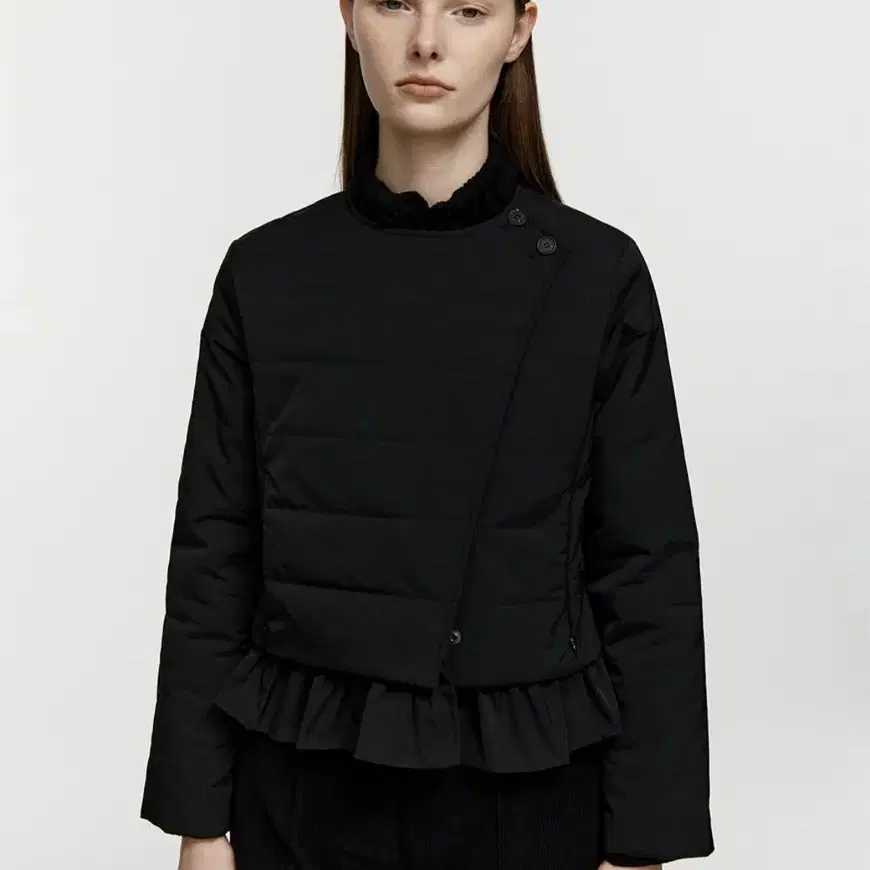 Burmula RUFFLE PADDED JACKET