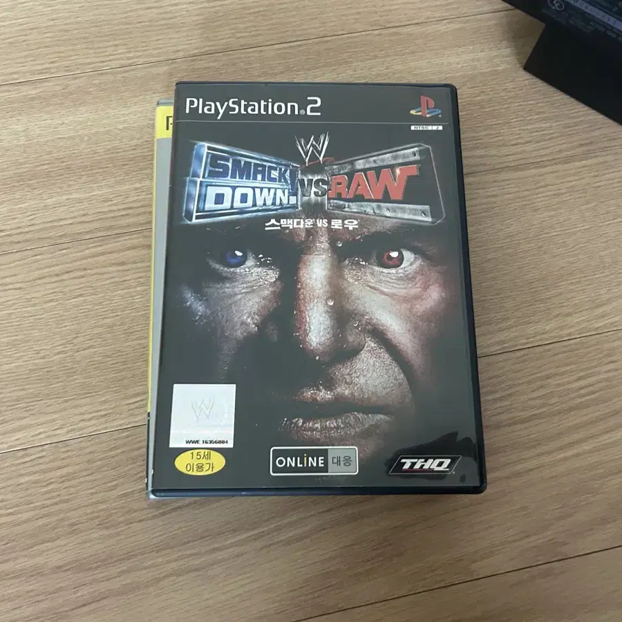 작동여부 모르는 ps2 와 CD 3개