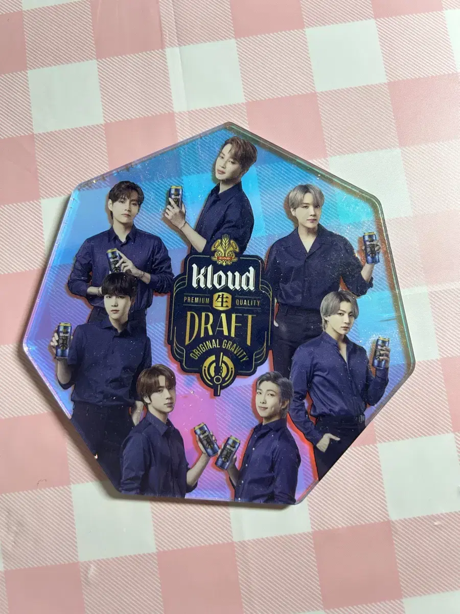 BTS bangtan Beer Coasters