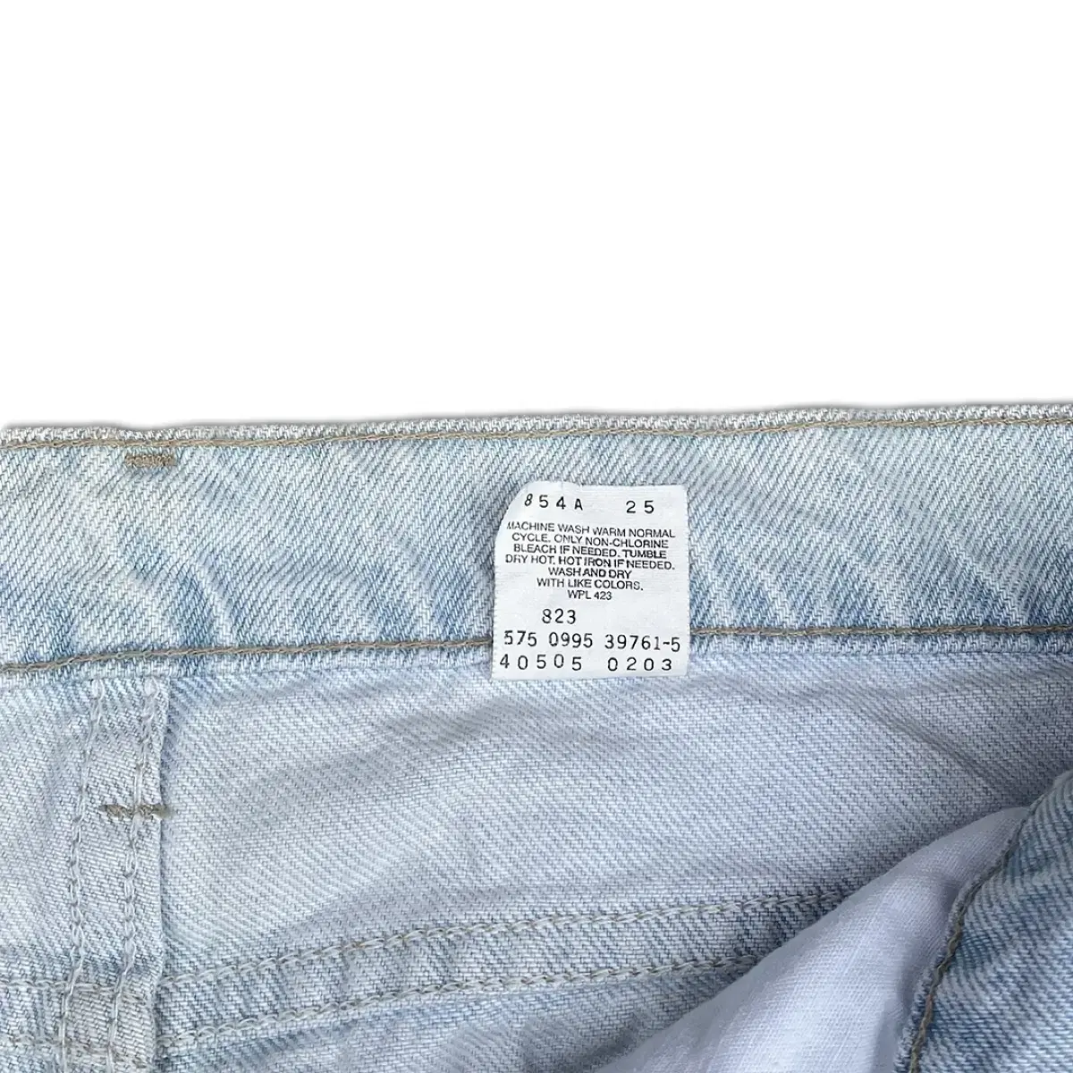 90s Levis 505 Faded Orange tab Jean