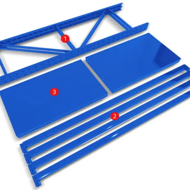 철제선반 단순조립 경량랙 중량랙 철제 앵글