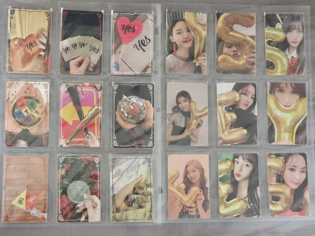 Twice Yeolye photocard set