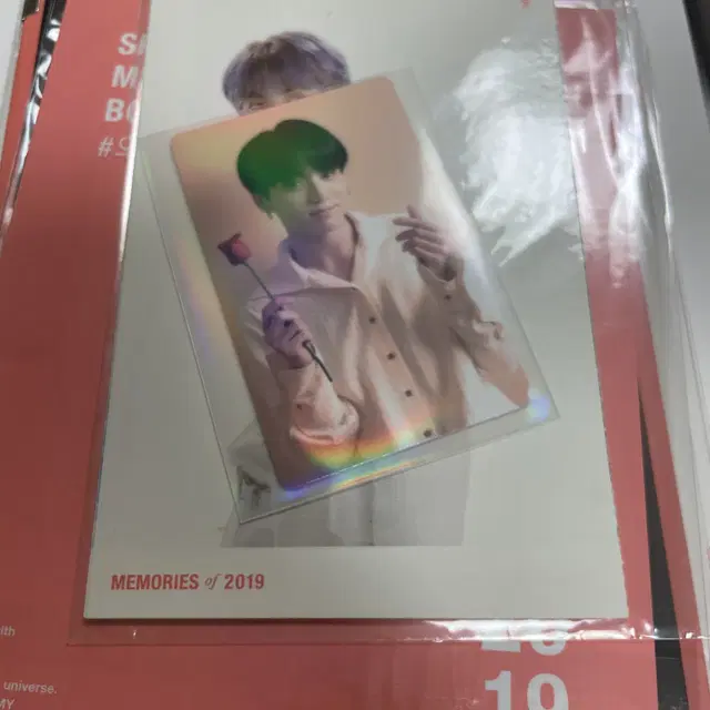 방탄 2019 메모리즈 DVD (정국포카)