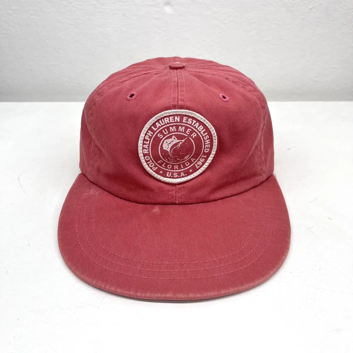 Vintage Polo Ralph Lauren 90s Florida Summer Long Bill Cap