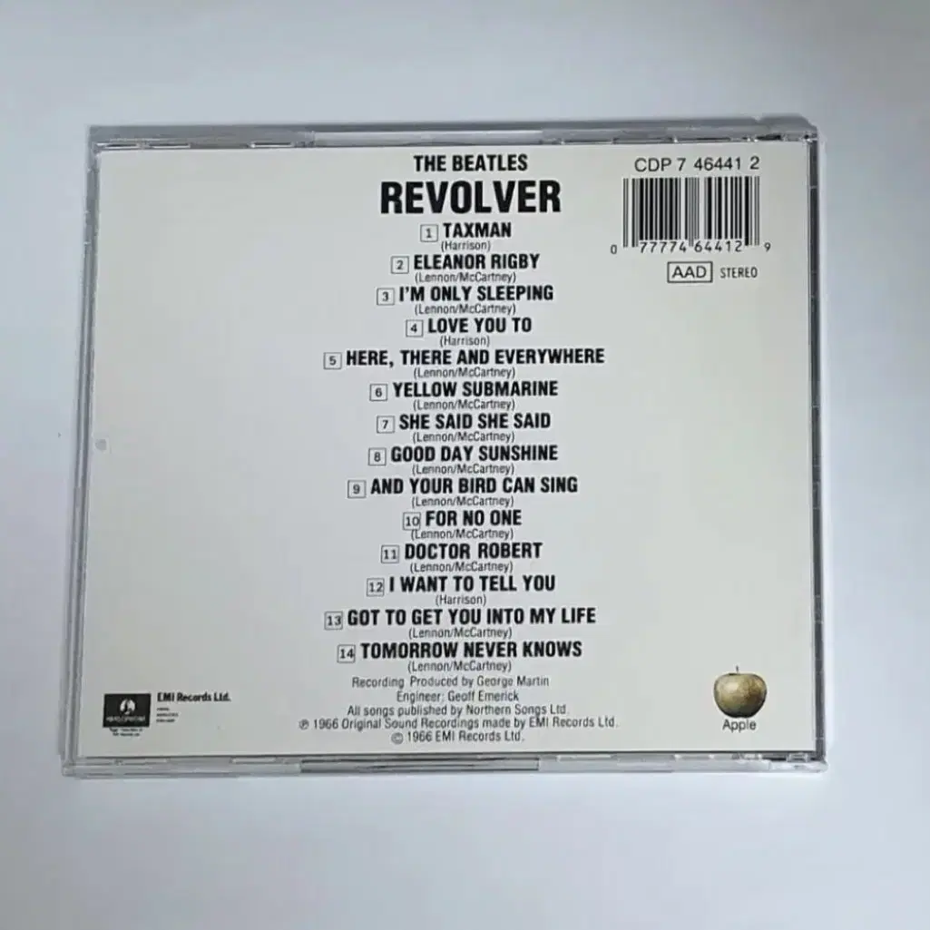 비틀즈 Revolver 앨범 시디 CD