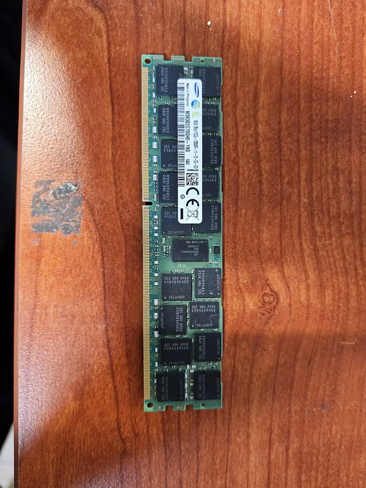 삼성 DDR3L 12800R 16G 서버용 메모리 판매합니다