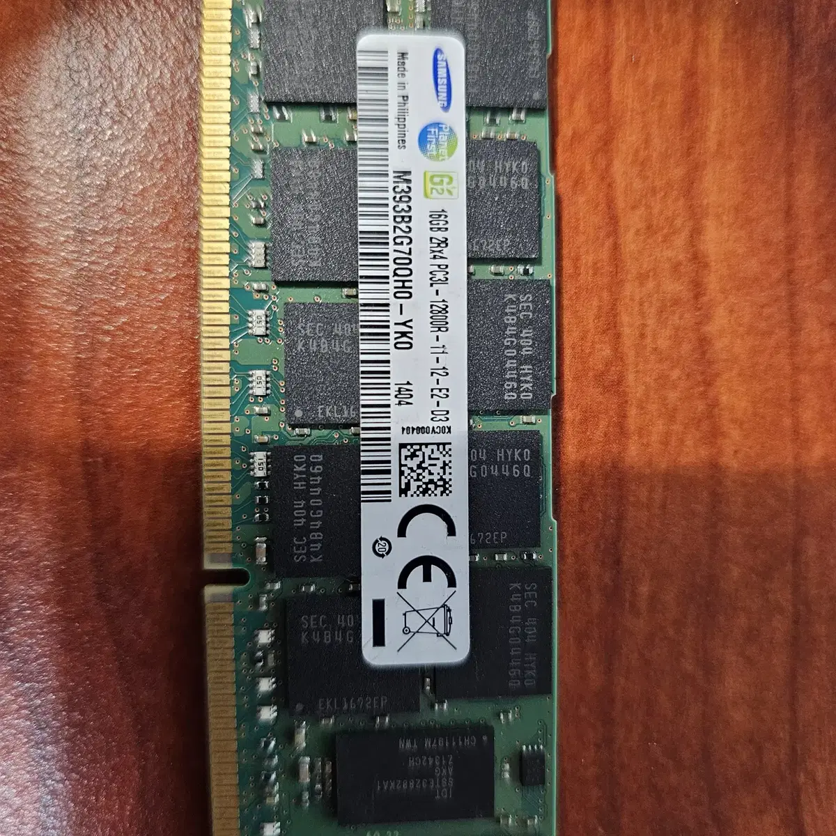 삼성 DDR3L 12800R 16G 서버용 메모리 판매합니다