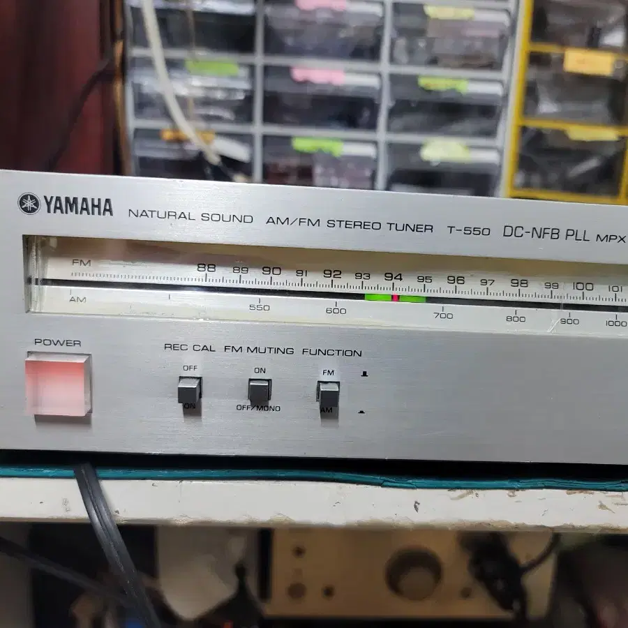 YAMAHA DC NF B  T550 튜너