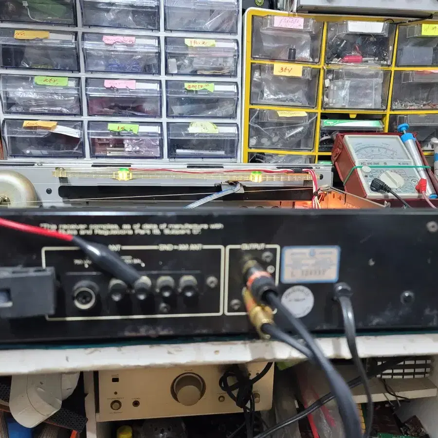 YAMAHA DC NF B  T550 튜너