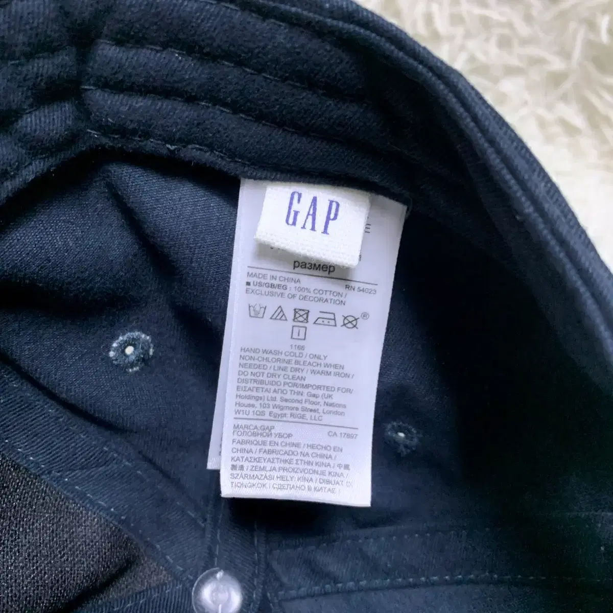 GAP 갭 모자