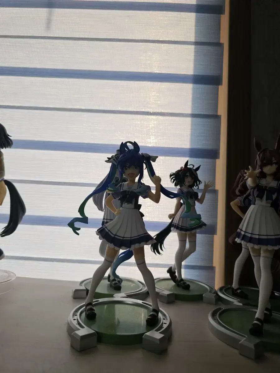 Umamusume Figures (Kitasan, Teio, MacQueen, Rice)