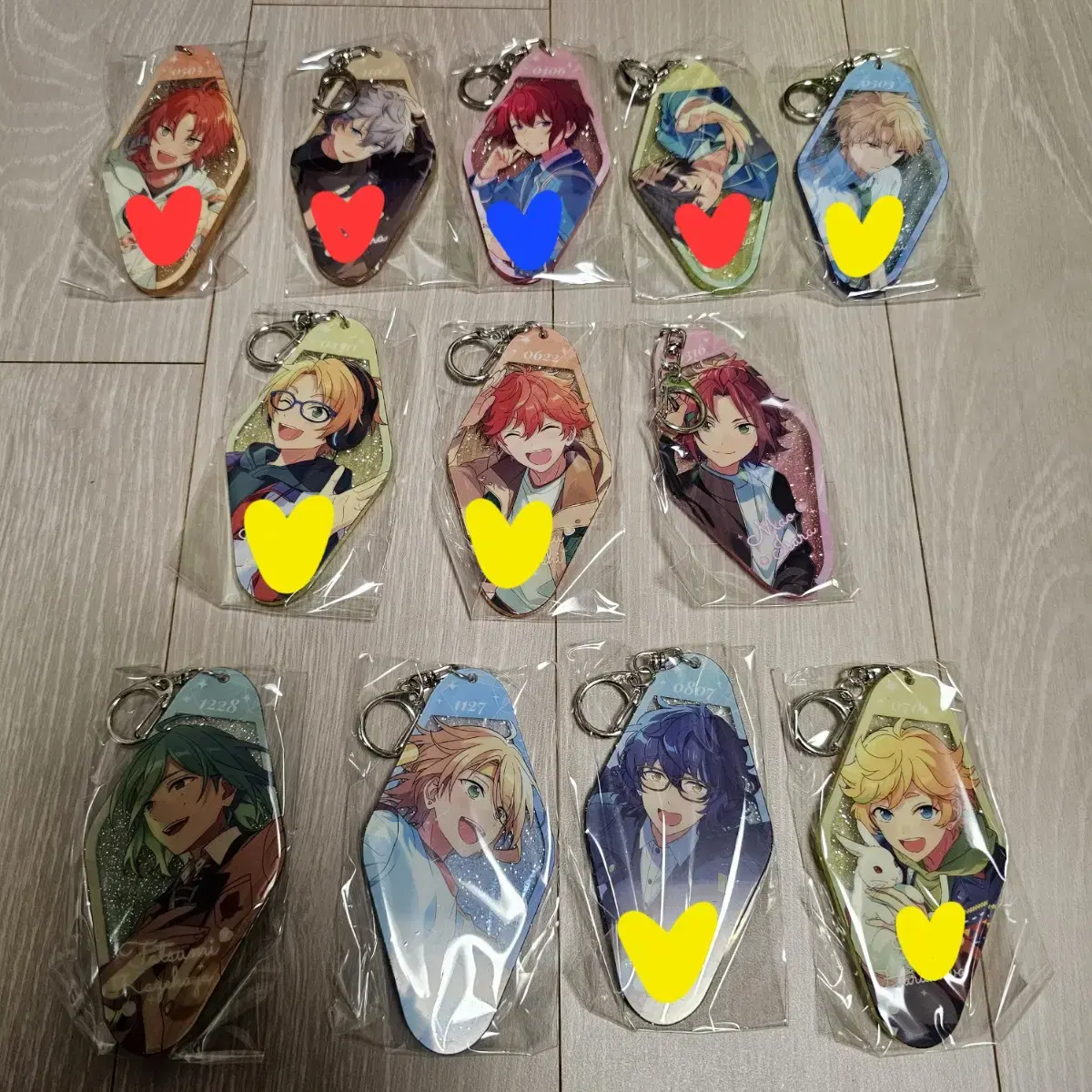 Angsta Jungstar Hotel keyring Leosenaritsutsukasatatsu miairanitesu