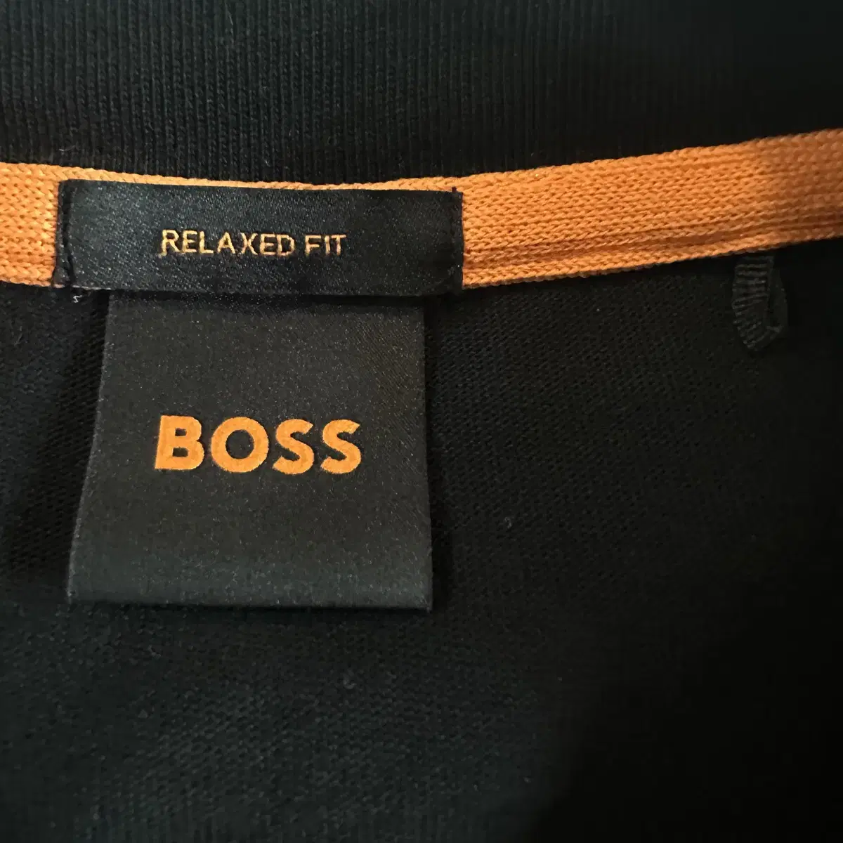 [XL] 매장판) 휴고보스 HUGO BOSS 에그셀렌트 반팔 티셔츠 블랙