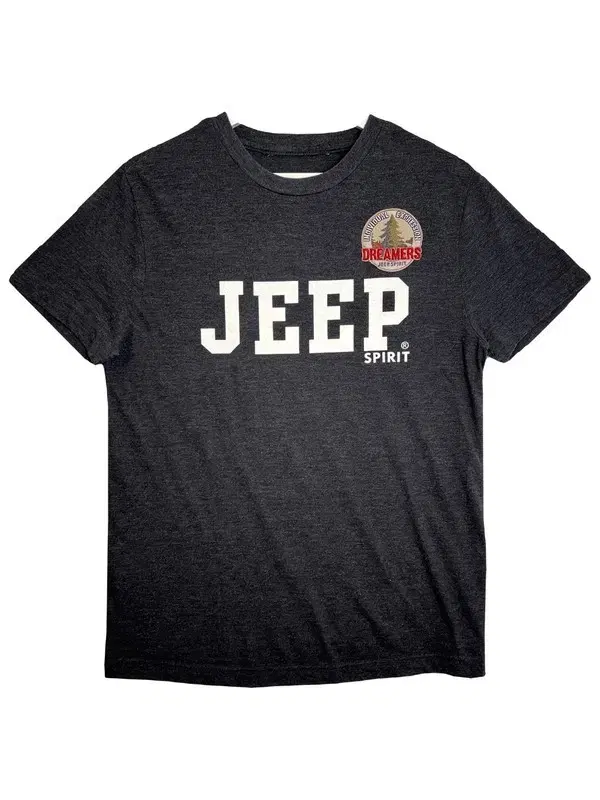 Jeep Print Short-Sleeved TeeL GreyA90/4-0701-038