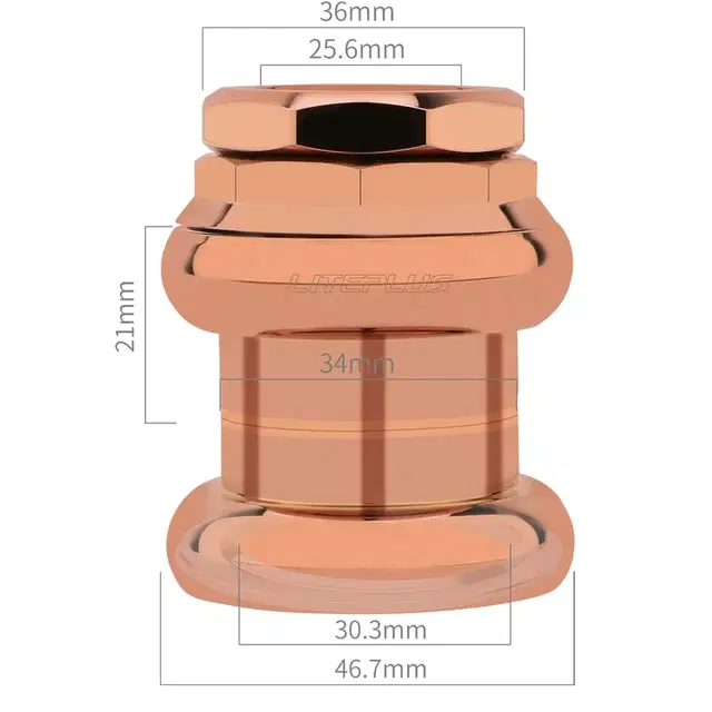 LITEPRO 헤드셋 1-1/8 34mm 자전거헤드셋