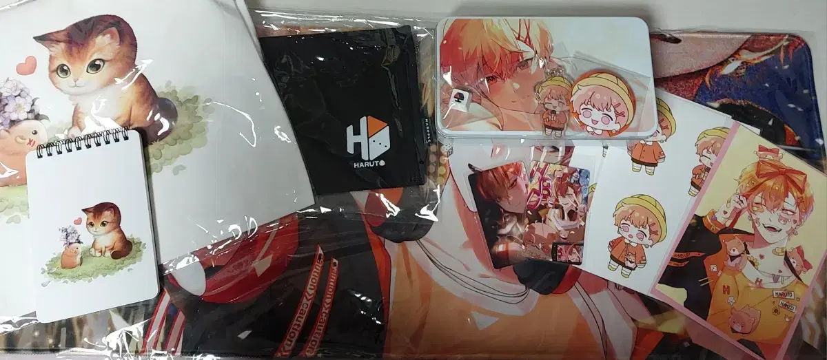 Sell Haruto merchandise.