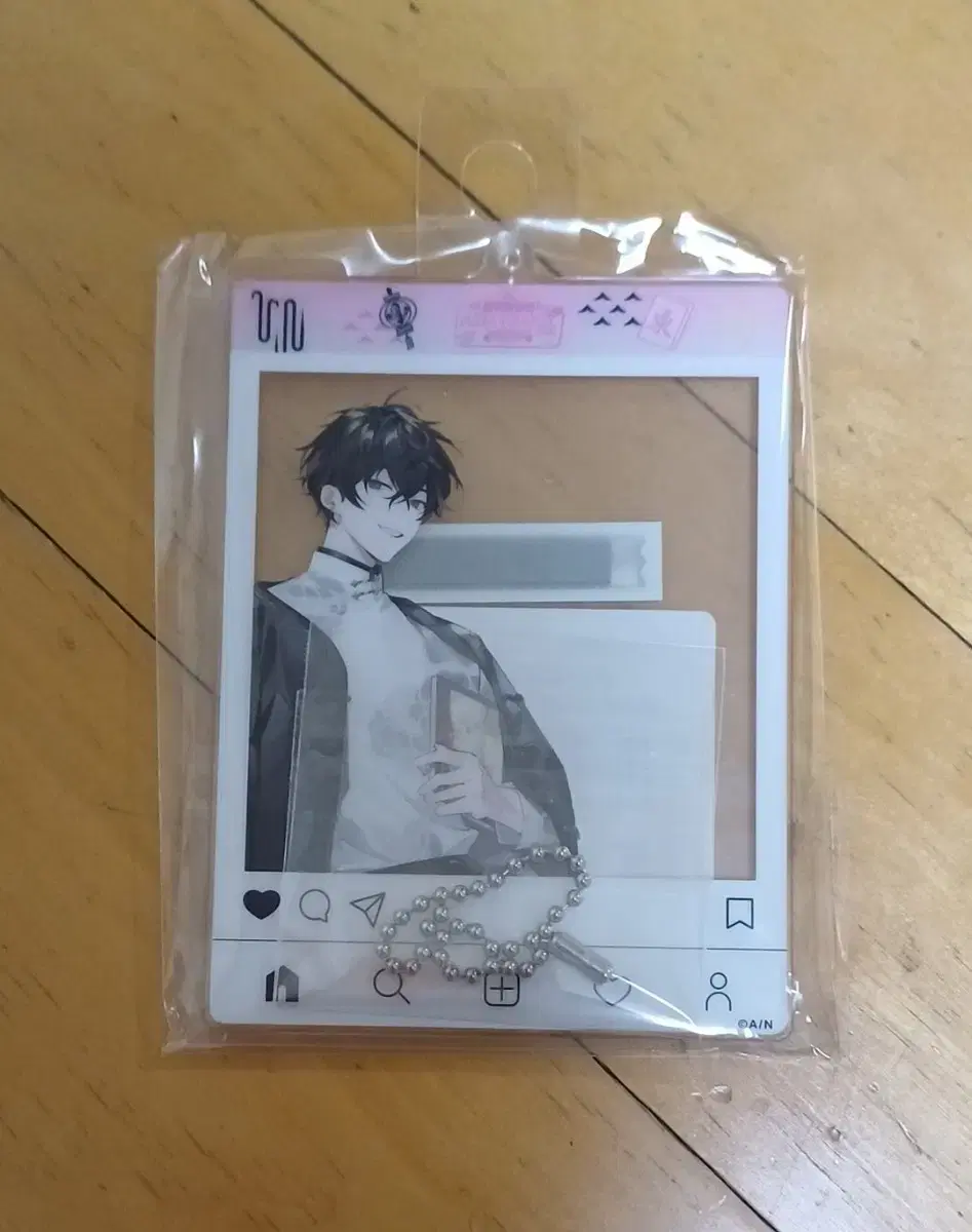 NIJISANJI Saiki Asia Travel 2023 acrylic Key Holder