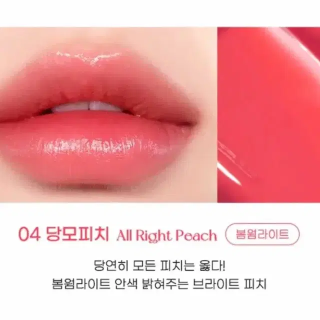 페리페라 워터베어틴트 04 당모피치!