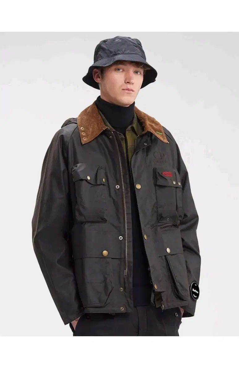 Barbour x CP Company Creel Wax Jacket (New, XL)