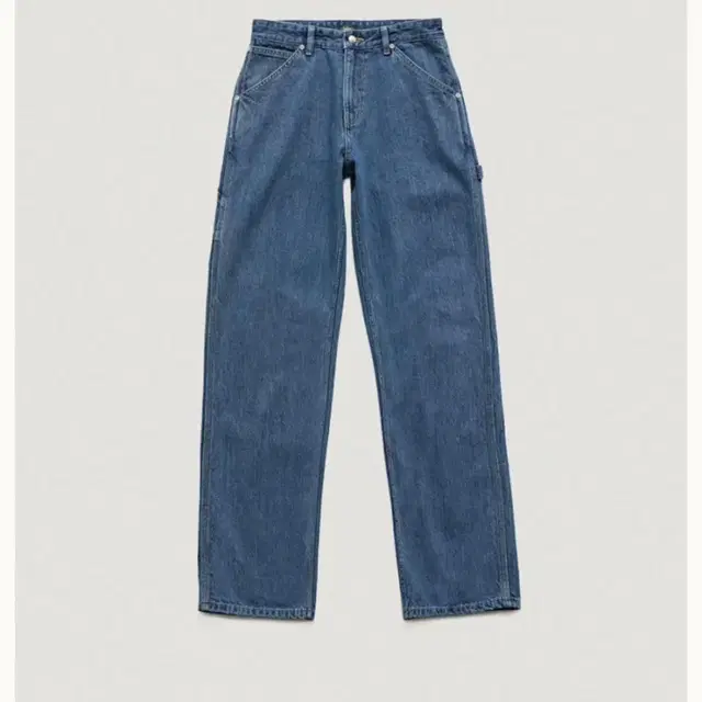 더바넷 Mid Blue Carpenter Denim Pants