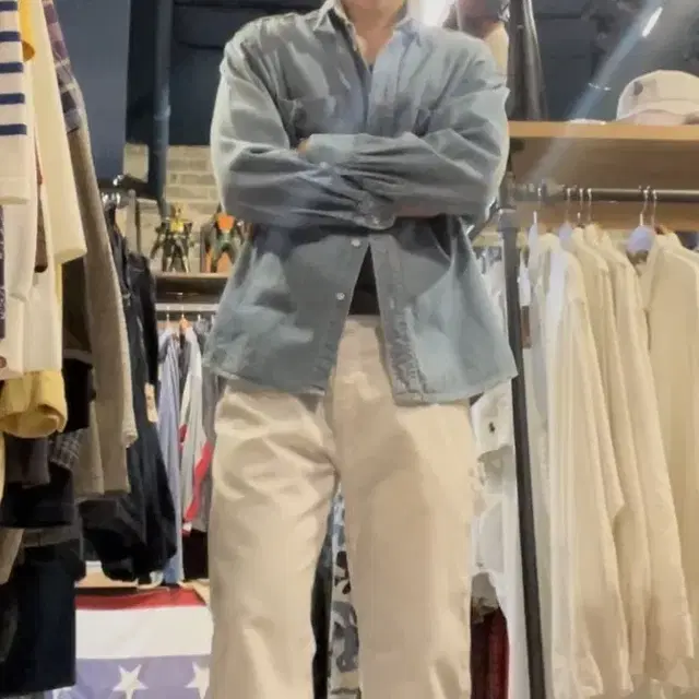 LEVIS 리바이스 데님 워크셔츠