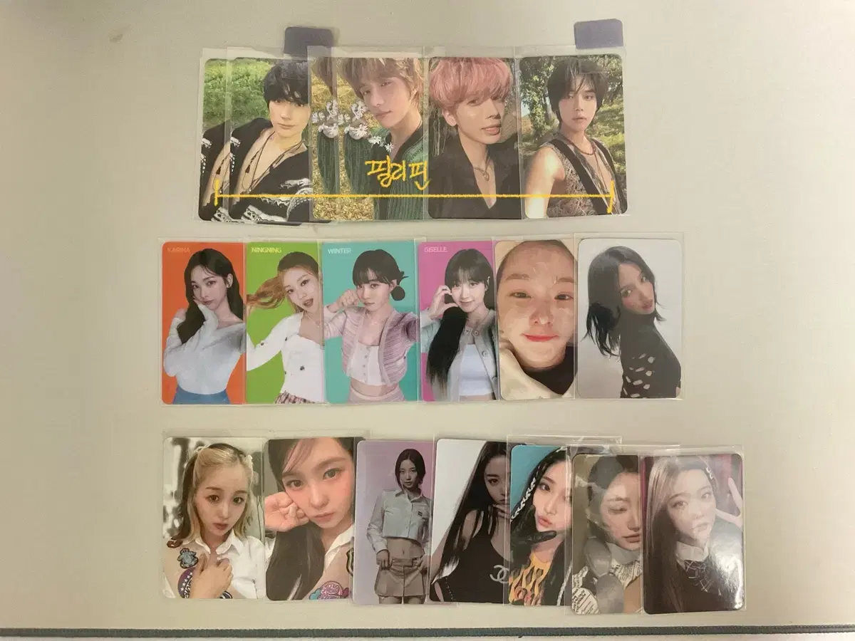 Where to get male and female photocards (lots of Hweegwipo cards)