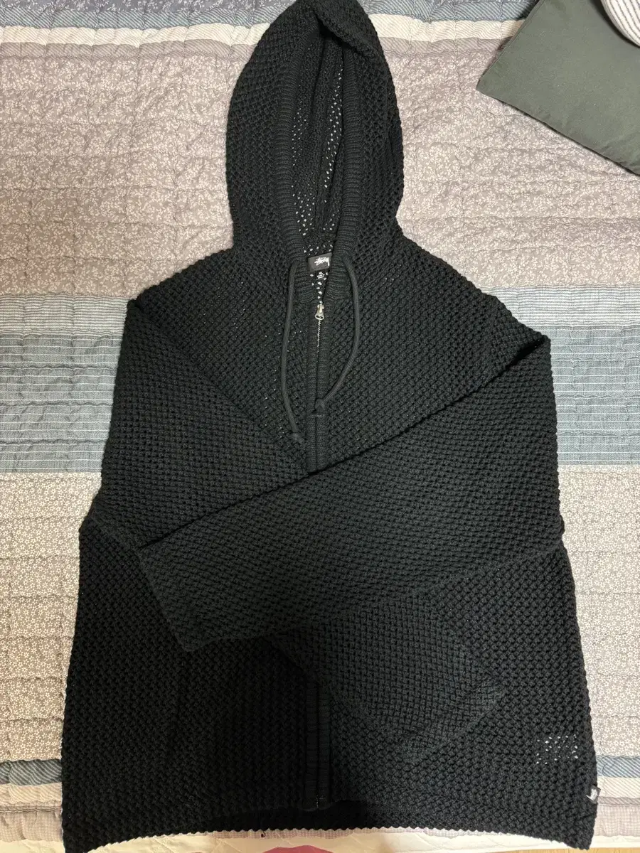 스투시 메쉬 후드집업 (mesh zip hoodie)