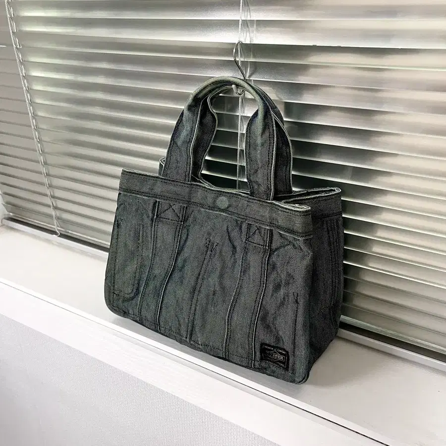 PORTER - DENIM TOTE BAG 포터 토트백