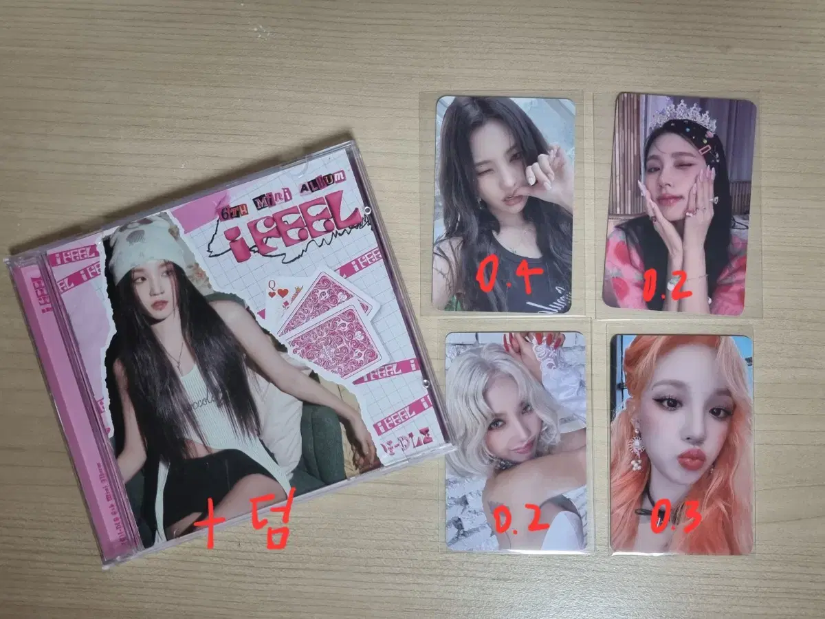 Idle Nude Quinca photocard wts