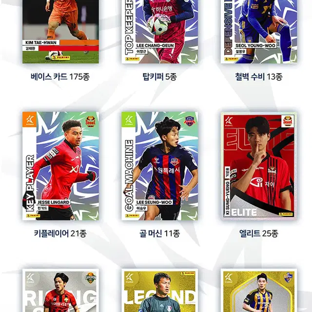 2024 K리그 파니니 축구카드 신제품 1박스 최저가 PANINI