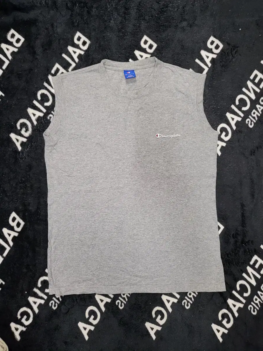 L)Champion Sleeveless Gray Gray