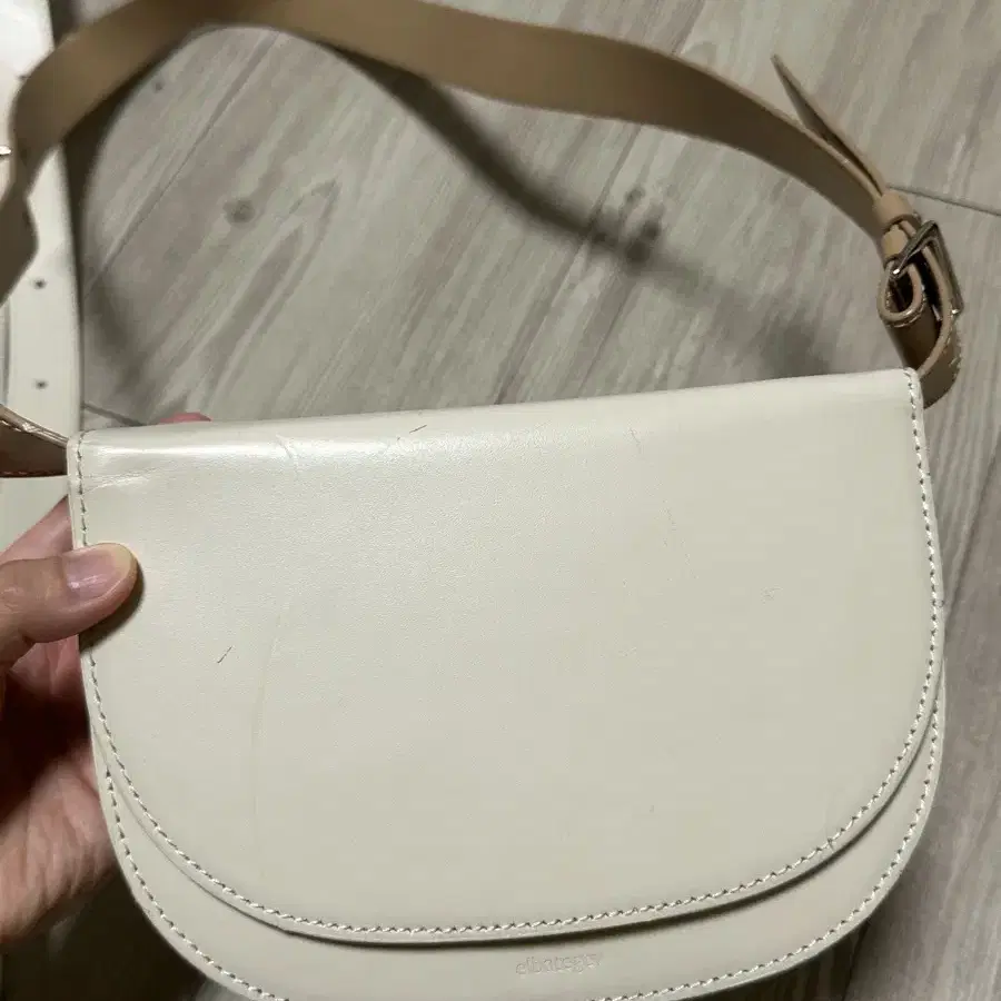 엘바테게브 elba mini bag 스톤색